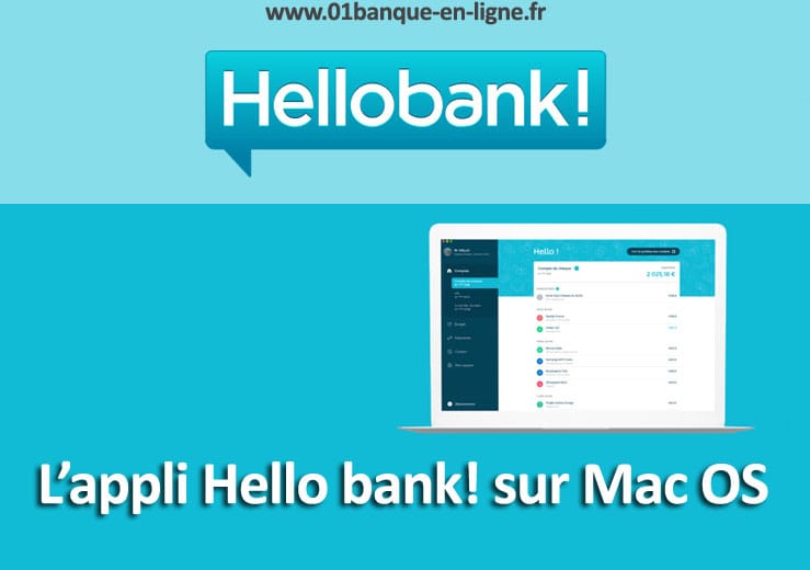 Application Hello bank sur Mac OSX