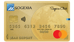 La carte bancaire Sogexia Gold