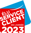 Élue service client de l'année 2023